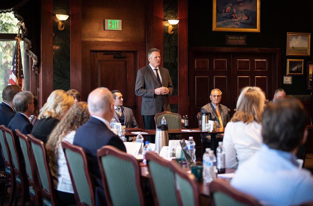 Governor Dunleavy Convenes Full Cabinet in Fairbanks
