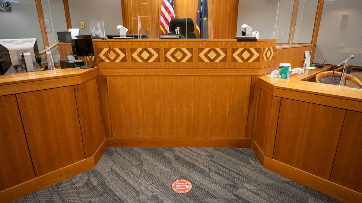 Alaska Court System faces significant trial backlog as courtrooms reopen from COVID-19 closures
