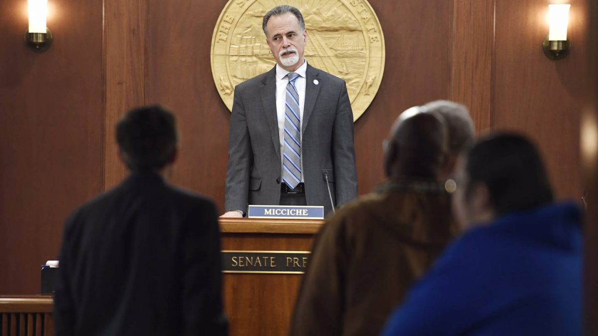 Alaska Senate president says he won’t seek reelection