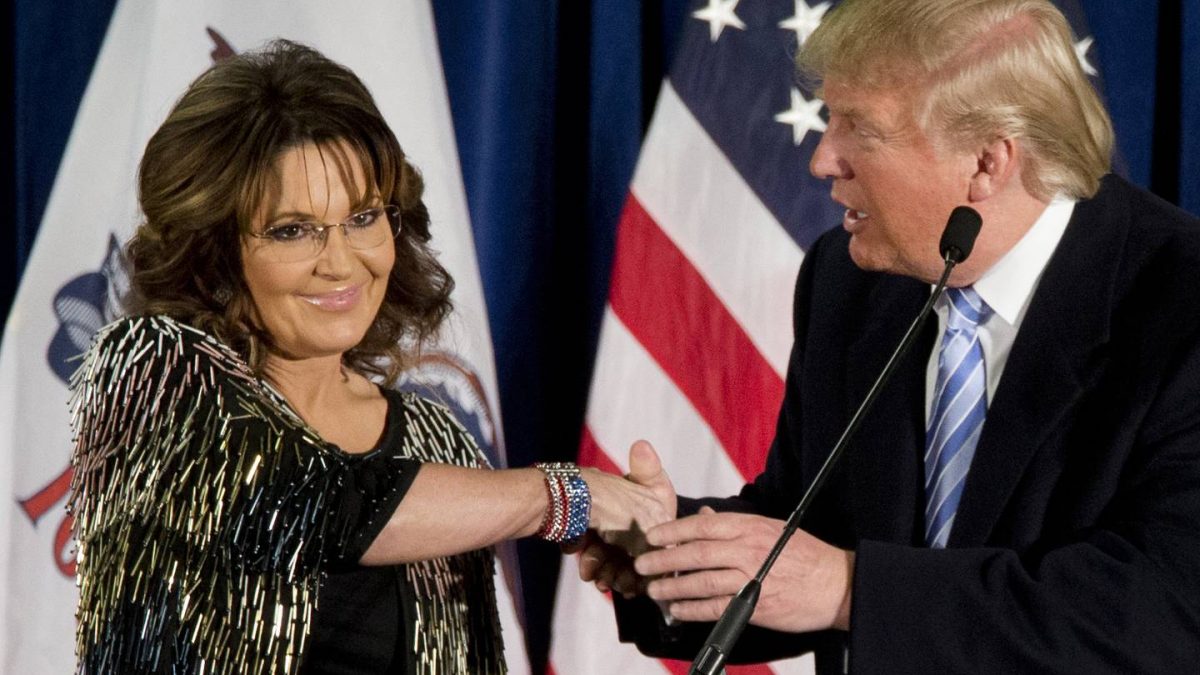 Trump set to lead Anchorage rally for Palin, Dunleavy and Tshibaka – and against Murkowski