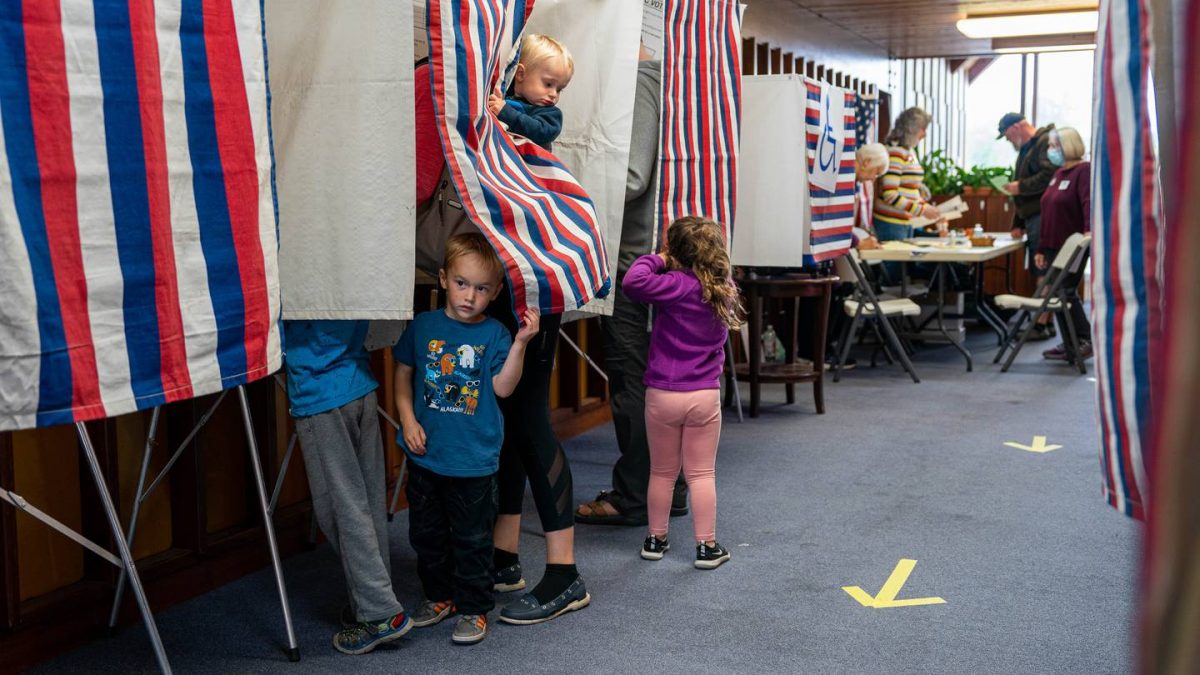 Election day in Alaska