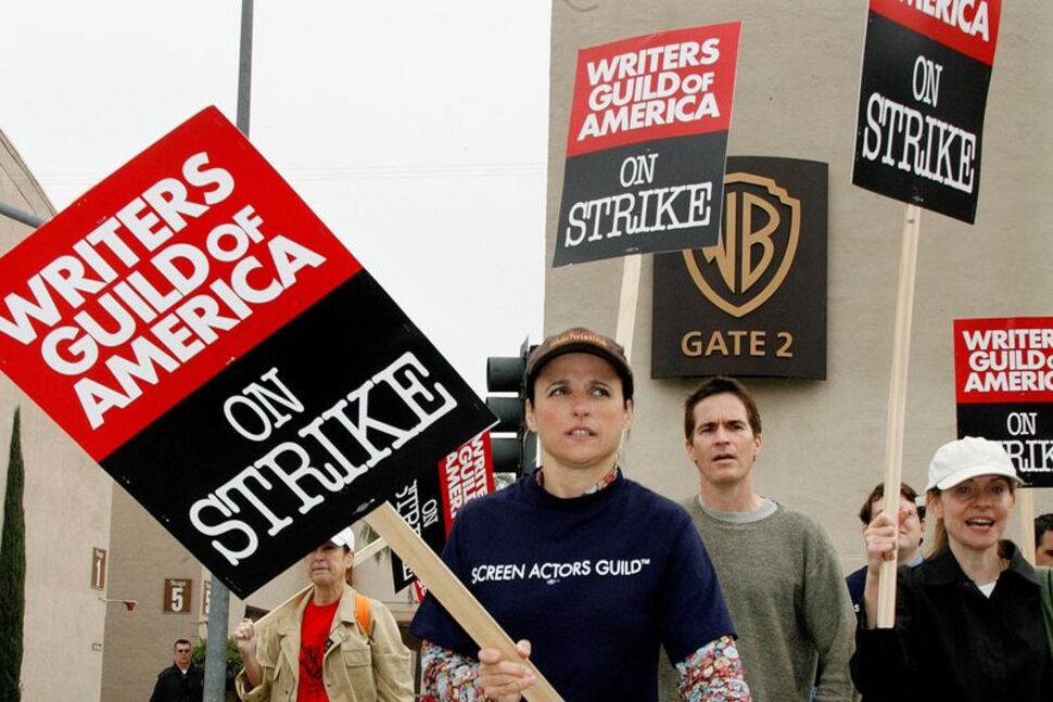 Striking Writers Take Antitrust Aim at Disney, Amazon, Netflix