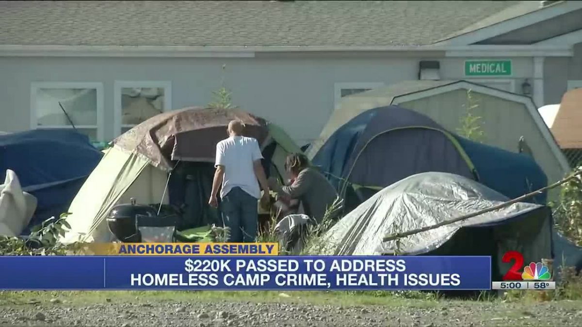 Anchorage Assembly approves over $200K in funding to address issues at large homeless camps