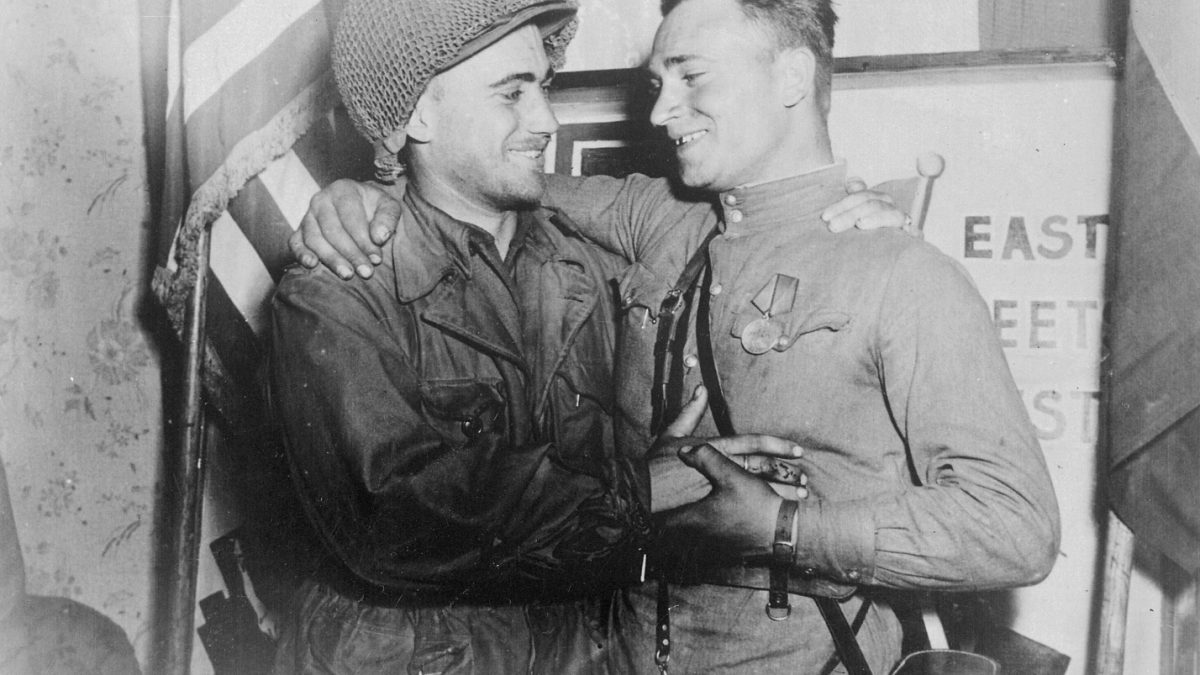 Allied assistance in defeating fascism in Europe